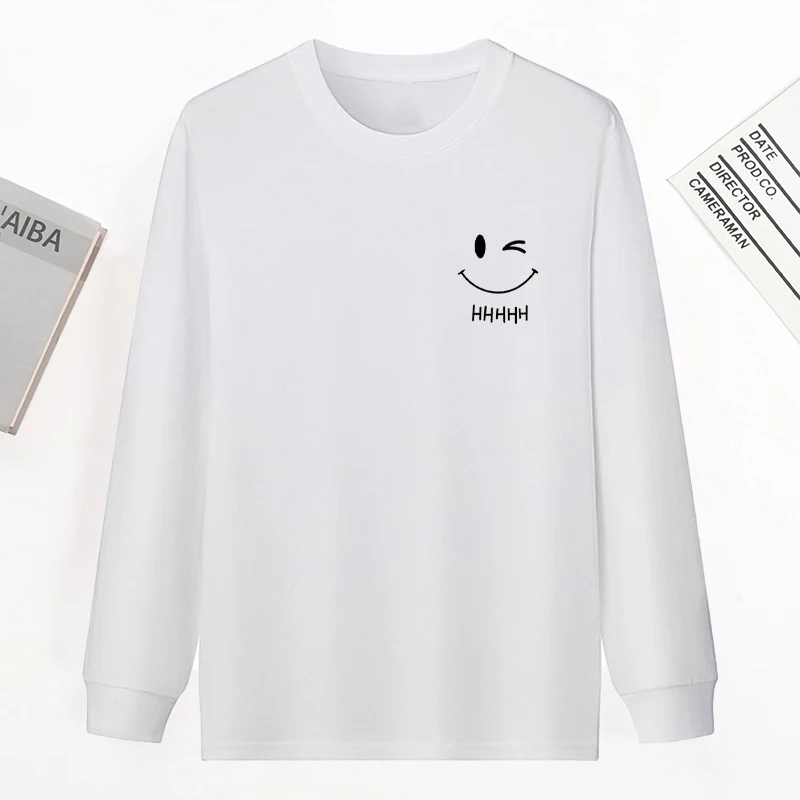 Loose ex Long Sve T-irt Couple Matching Comfortable Breathable Faionable Spring Autumn New Sle Brand Tag Removed
Loose ex Long Sve T-irt Couple Matching Comfortable Breathable Faionable Spring Autumn New Sle Brand Tag Removed