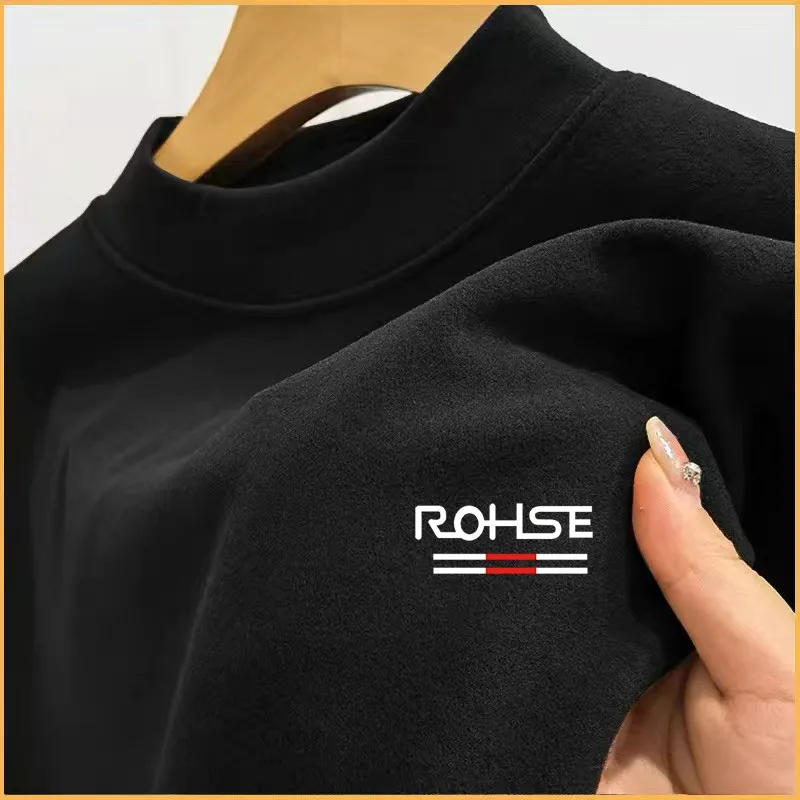 Men's Long Sleeve Cotton Base Shirt Half High Collar Thermal Top Asymmetric Design Fleece Warm Slim Fit Daily Wear
Men's Long Sleeve Cotton Base Shirt Half High Collar Thermal Top Asymmetric Design Fleece Warm Slim Fit Daily Wear