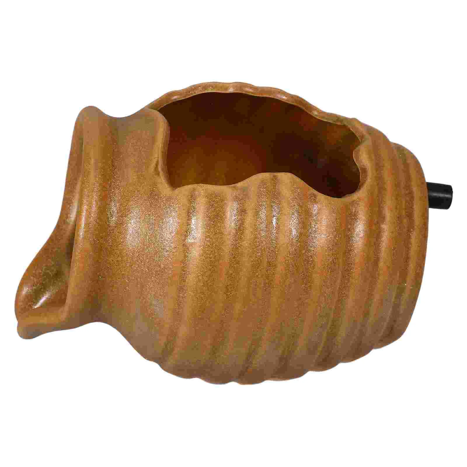 Circulating Water Clay Pot Fountain Pump River Fish Tank Decor Decorative Jar Mini Can Flowerpot
Circulating Water Clay Pot Fountain Pump River Fish Tank Decor Decorative Jar Mini Can Flowerpot