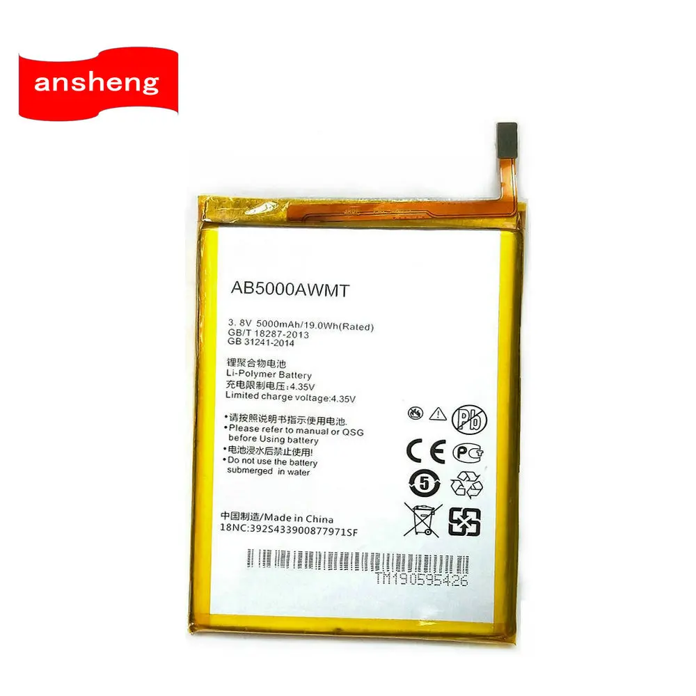 Original AB5000AWML AB5000AWMT 5000mAh Battery For PHILIPS V787 V526 V377 Xenium CTV787 CTV526 Mobile Phone
Original AB5000AWML AB5000AWMT 5000mAh Battery For PHILIPS V787 V526 V377 Xenium CTV787 CTV526 Mobile Phone