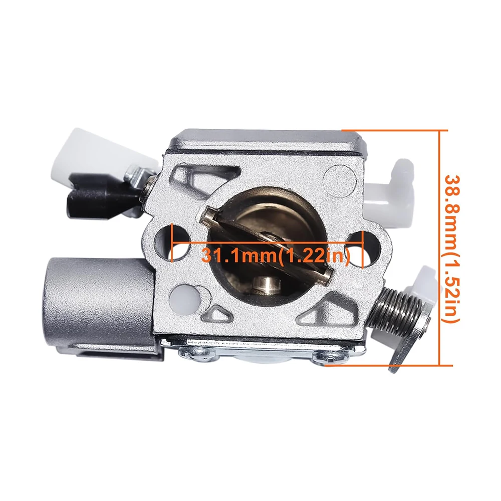 Комплект для обслуживания карбюратора для бензопил Stihl MS231 MS231C MS241 MS241C MS251 MS251C, замена Zama C1Q-S233, артикул 1143 120 0617
Комплект для обслуживания карбюратора для бензопил Stihl MS231 MS231C MS241 MS241C MS251 MS251C, замена Zama C1Q-S233, артикул 1143 120 0617