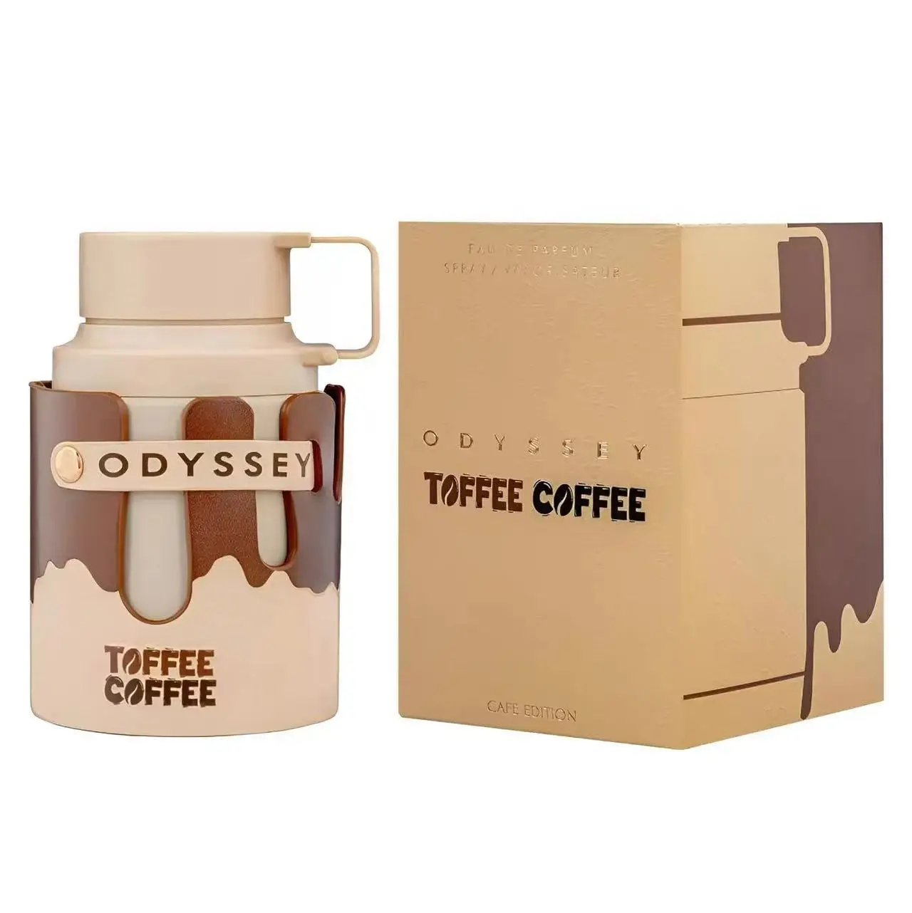 Armaf Odyssey Men's Perfume Spray 3.4 Oz Toffee Coffee Long Lasting Fragrance for Men
Armaf Odyssey Men's Perfume Spray 3.4 Oz Toffee Coffee Long Lasting Fragrance for Men
