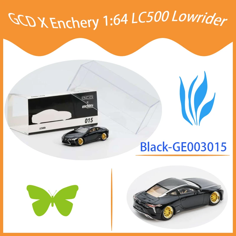 GCD X Enchery 1:64 LC500 Lowrider Alloy Simulation Car Model Static Collection Decorated Holiday Gifts Toys
GCD X Enchery 1:64 LC500 Lowrider Alloy Simulation Car Model Static Collection Decorated Holiday Gifts Toys