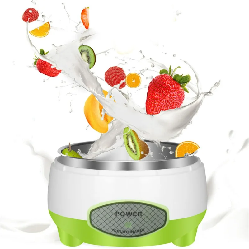 Yogurt Maker, Greek Yogurt Maker Machine, 15W DIY Homemade Yogurt Maker with Efficient Uniform Heating for Organic Yogurt, Che
Yogurt Maker, Greek Yogurt Maker Machine, 15W DIY Homemade Yogurt Maker with Efficient Uniform Heating for Organic Yogurt, Che