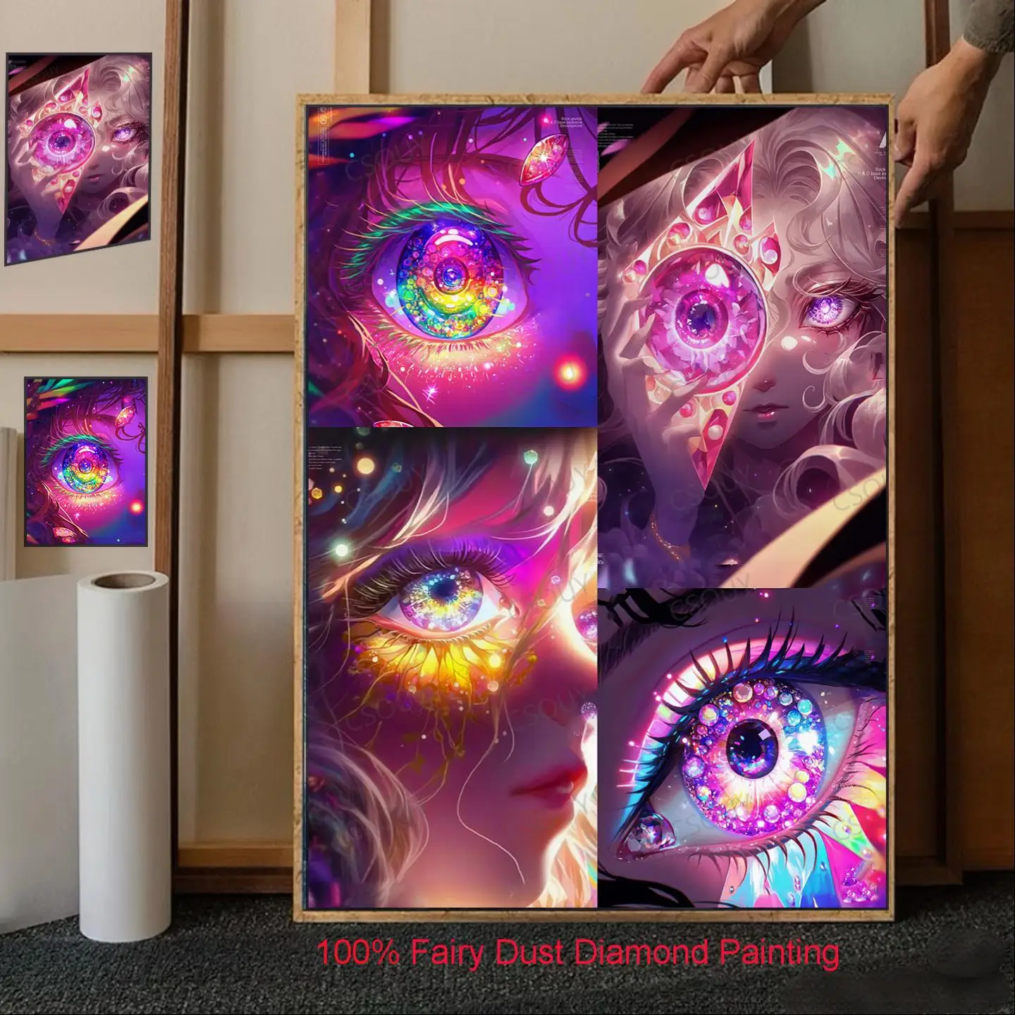 100% Fairy Dust Diy Diamond Painting Cross Stitch Beautiful Purple Eyes Embroidery Square Mosaic Home Decor Needlework Crystal
100% Fairy Dust Diy Diamond Painting Cross Stitch Beautiful Purple Eyes Embroidery Square Mosaic Home Decor Needlework Crystal