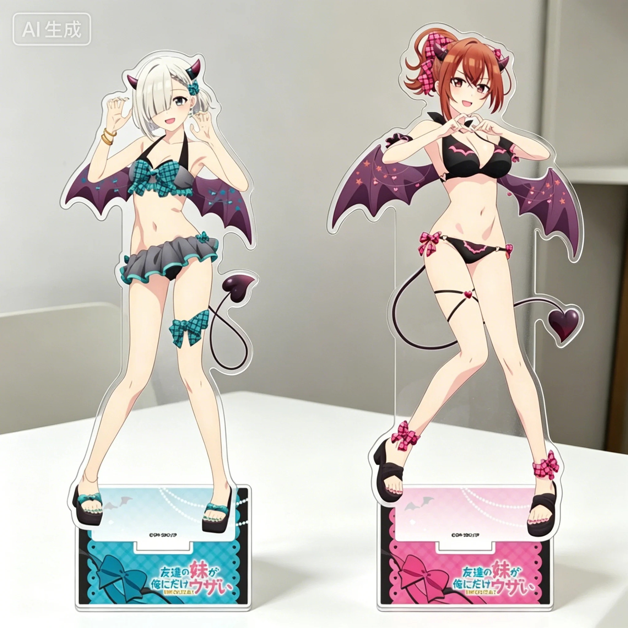 My Friend's Little Sister Has It In for Me Iroha Kohinata Little Devil Swimsuit Acrylic Stand Model Plate Keychains Desk Decor
My Friend's Little Sister Has It In for Me Iroha Kohinata Little Devil Swimsuit Acrylic Stand Model Plate Keychains Desk Decor