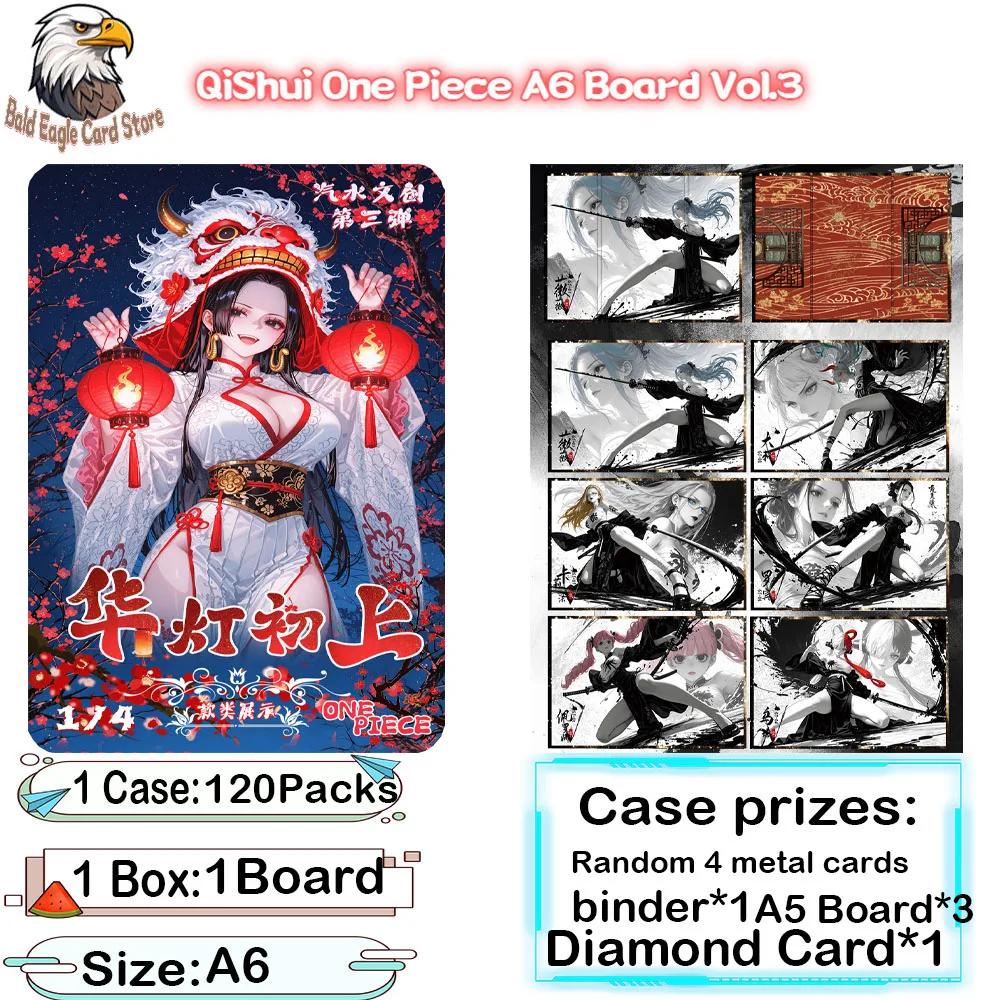 2026 New Wholesale QiShui Goddess Waifu Board Vol.3 New Era One Piece Anime A6 Acrylic Board Color Paper Limited Collector's Set
2026 New Wholesale QiShui Goddess Waifu Board Vol.3 New Era One Piece Anime A6 Acrylic Board Color Paper Limited Collector's Set