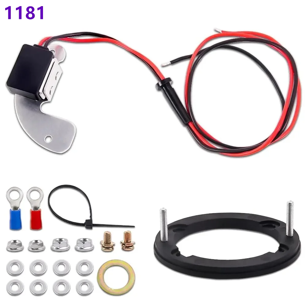 MX Замена для Pertronix 1181 комплект для преобразования электрического зажигания подходит для 8-цилиндровых двигателей Delco 1957-1974
MX Замена для Pertronix 1181 комплект для преобразования электрического зажигания подходит для 8-цилиндровых двигателей Delco 1957-1974