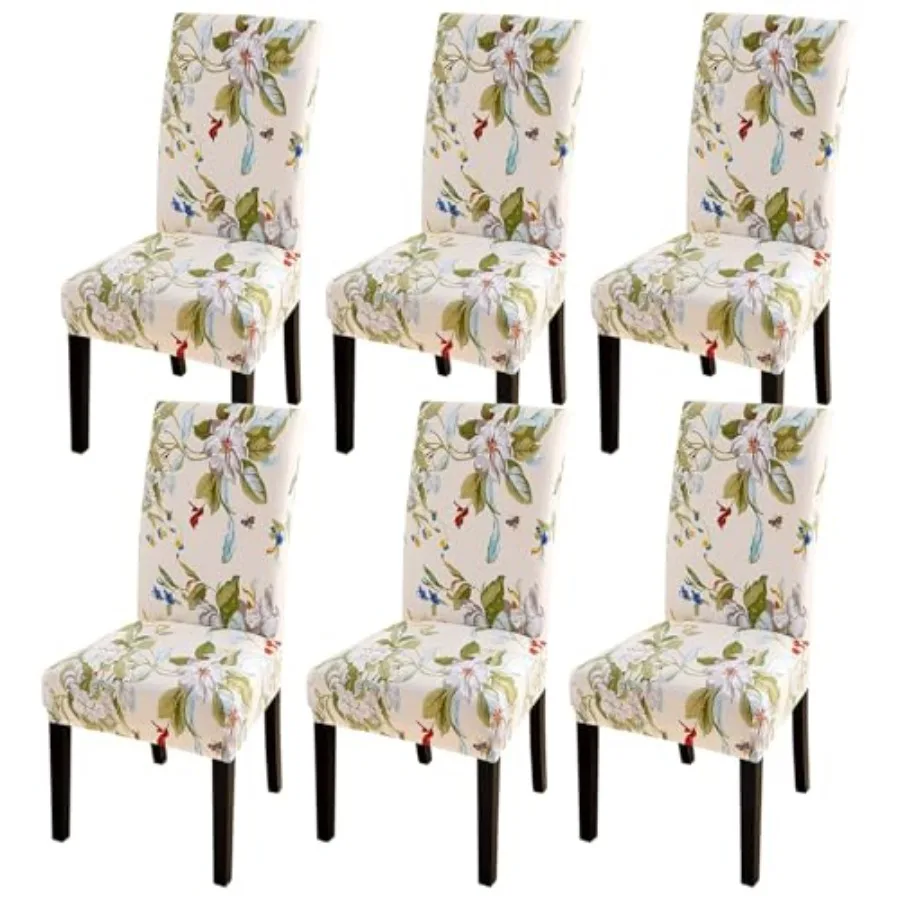 Dining Room Chair Covers Slipcovers Set of 6, Spandex er Fit Stretch Removable Washable Kitchen Parsons Chair Covers Protector
Dining Room Chair Covers Slipcovers Set of 6, Spandex er Fit Stretch Removable Washable Kitchen Parsons Chair Covers Protector