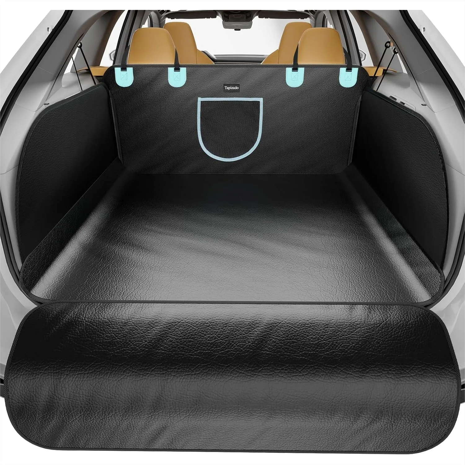 SUV Cargo Liner for Dogs, Waterproof PU Leather Pet Trunk Cover with Taller Side Panels, Non-Slip Dog Seat Mat for SUVs Vans
SUV Cargo Liner for Dogs, Waterproof PU Leather Pet Trunk Cover with Taller Side Panels, Non-Slip Dog Seat Mat for SUVs Vans