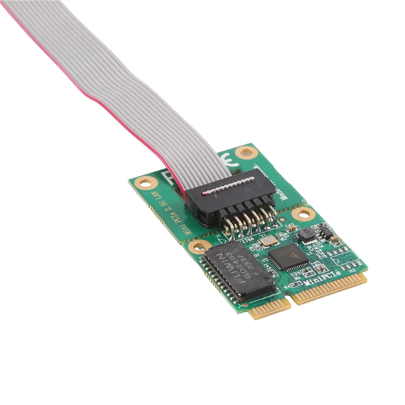 New--Mini Pcie 2.5G Ethernet Card RJ45 Network Adapter Gigabit Network Adapter Parts Mini Pci-E 2500Mbps RJ45 LAN Controller Car 
New--Mini Pcie 2.5G Ethernet Card RJ45 Network Adapter Gigabit Network Adapter Parts Mini Pci-E 2500Mbps RJ45 LAN Controller Car