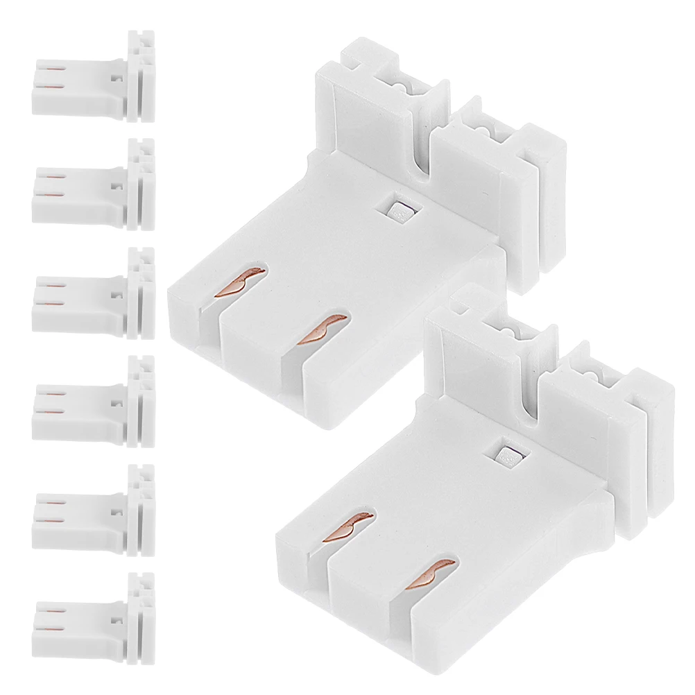8pcs Plug Play Fluorescent Lamp Holder U Shaped Light Socket Adapter Compatible With T8 T12 Durable Pc Material Space Saving For
8pcs Plug Play Fluorescent Lamp Holder U Shaped Light Socket Adapter Compatible With T8 T12 Durable Pc Material Space Saving For