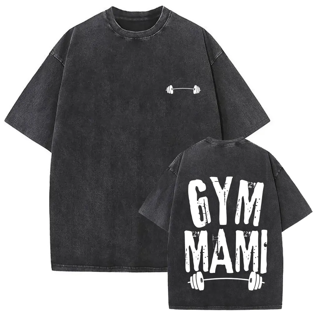 Washed Vintage Gym Fitness Oversized Tshirt Gyms Mami Graphic T-shirt Male Fashion Casual T Shirts Unsiex Cotton Short Sleeve
Washed Vintage Gym Fitness Oversized Tshirt Gyms Mami Graphic T-shirt Male Fashion Casual T Shirts Unsiex Cotton Short Sleeve