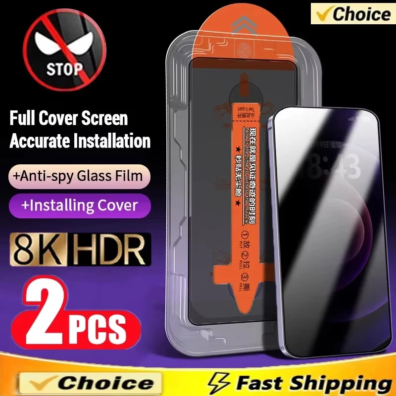 Privacy Screen Protector For iPhone 17 16 15 13 11 12 14 Pro Max Air SE Mini XR Oleophobic Coating Dust Free Installation Glass
Privacy Screen Protector For iPhone 17 16 15 13 11 12 14 Pro Max Air SE Mini XR Oleophobic Coating Dust Free Installation Glass
