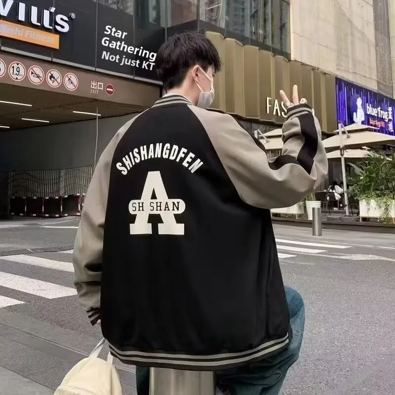 Cool Autumn Winter Jaet for Boys High School Students Baseball Sle Faionable Coat Youth ulari Loose Fit iny Surface
Cool Autumn Winter Jaet for Boys High School Students Baseball Sle Faionable Coat Youth ulari Loose Fit iny Surface