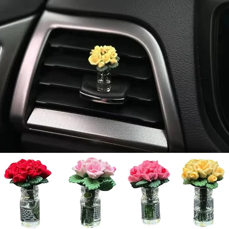 Creative Mini Rose Car Interior Decoration Ornament Cute Funny Rose Vase Car Dashboard Ornaments Accessories Car Deco Accessorie
Creative Mini Rose Car Interior Decoration Ornament Cute Funny Rose Vase Car Dashboard Ornaments Accessories Car Deco Accessorie