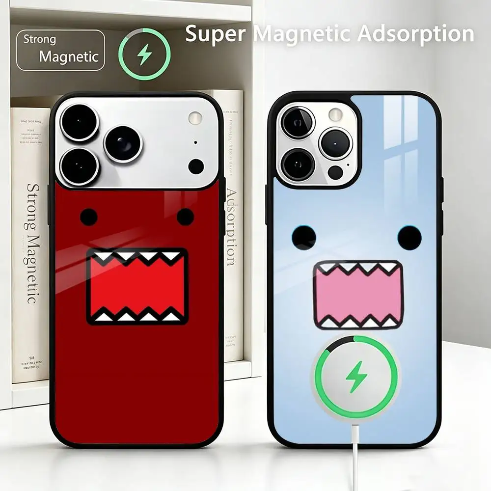 Super cute Domo-kun Wireless charging phone case compatible with iPhone 17/16/15/14/13/12/11
Super cute Domo-kun Wireless charging phone case compatible with iPhone 17/16/15/14/13/12/11