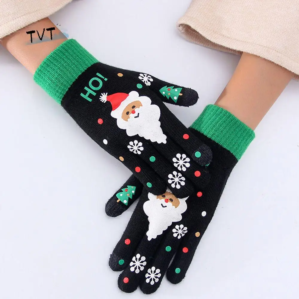 Korean Driving Adult Men Winter And Autumn Women Knitted Gloves Christmas Kids Mittens Full Fingers Gloves Santa Claus Printed
Korean Driving Adult Men Winter And Autumn Women Knitted Gloves Christmas Kids Mittens Full Fingers Gloves Santa Claus Printed