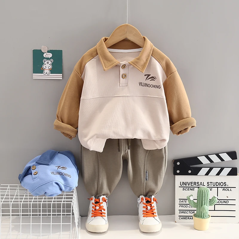 Autumn Children Clothing Toddler Baby Girls Outfit Set Boys Sweatshirt Pants 2 Pcs Suit Kids Tracksuit Infant Casual Clothes
Autumn Children Clothing Toddler Baby Girls Outfit Set Boys Sweatshirt Pants 2 Pcs Suit Kids Tracksuit Infant Casual Clothes