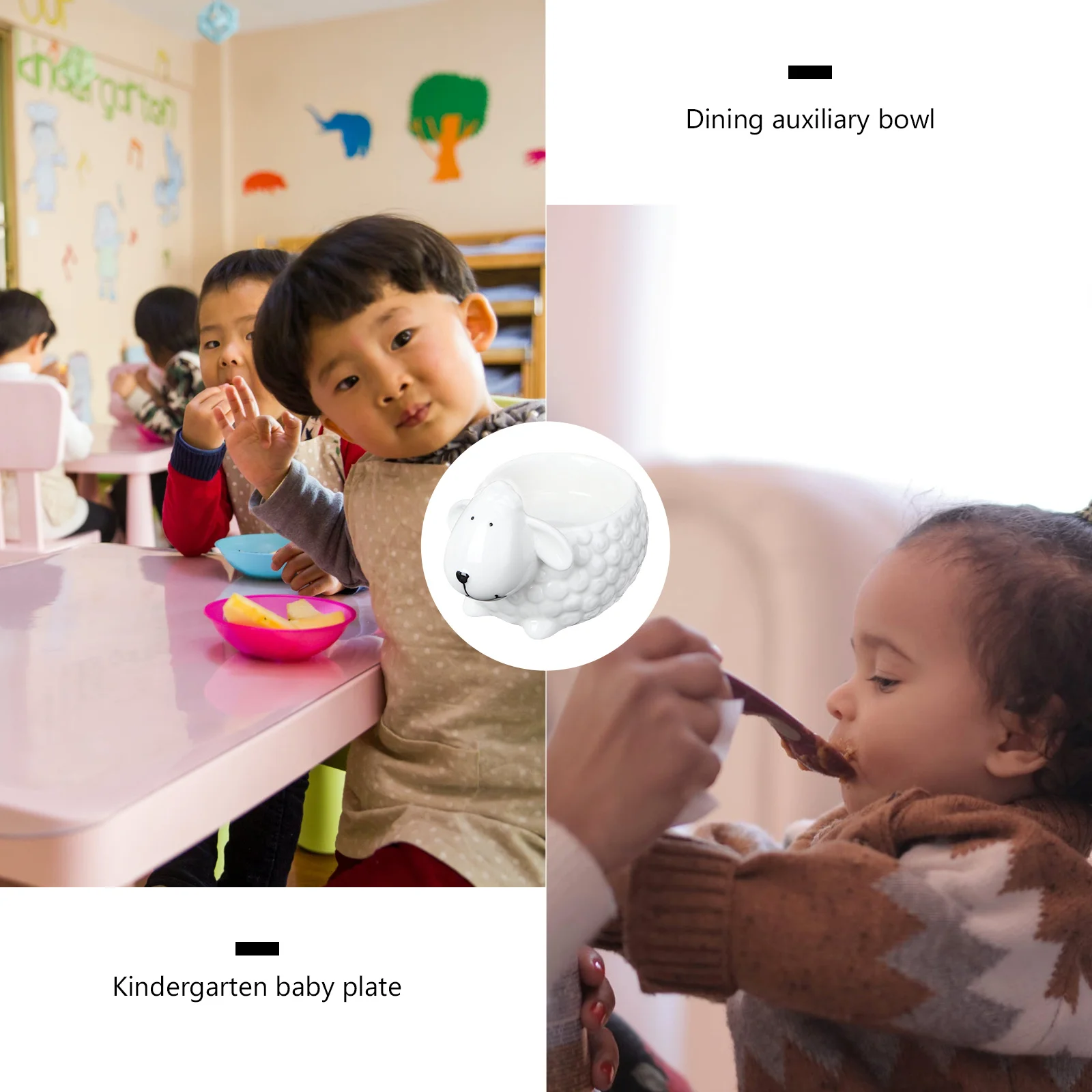 1Pcs Assisted Food Bowl Creative Ceramic Durable Household Tableware Decorative Bowl Food Container
1Pcs Assisted Food Bowl Creative Ceramic Durable Household Tableware Decorative Bowl Food Container