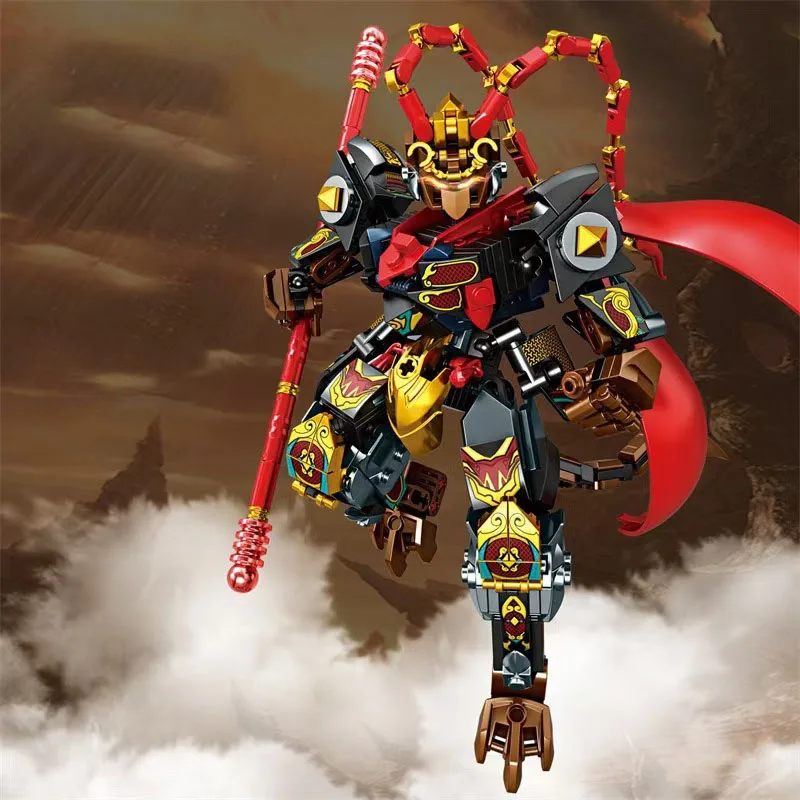 New Black Myth Wukong Building Blocks Monkey King Assembly Model Black Monkey DIY Block Toy Mecha Series Kids Birthday Gift
New Black Myth Wukong Building Blocks Monkey King Assembly Model Black Monkey DIY Block Toy Mecha Series Kids Birthday Gift