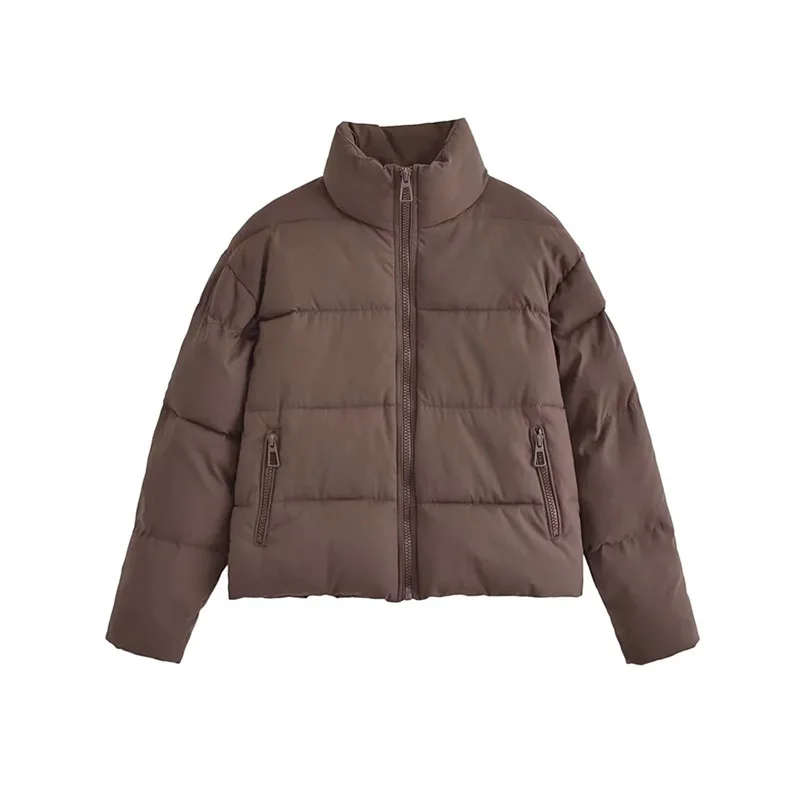 Women's European American Style Stand Collar Cotton-Padded Coat Fashionable Loose Winter Warm All-Match
Women's European American Style Stand Collar Cotton-Padded Coat Fashionable Loose Winter Warm All-Match