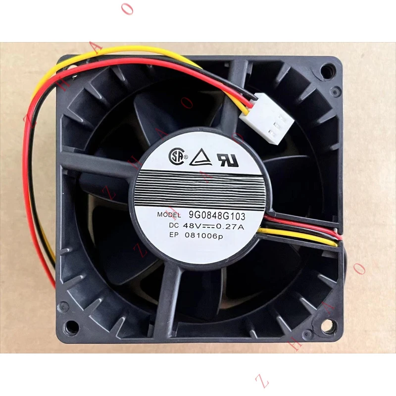 Z 2pcs for Sanyo SanAce80 DC 48V 80X80X38MM 9G0848G103 0.27A cooling fan
Z 2pcs for Sanyo SanAce80 DC 48V 80X80X38MM 9G0848G103 0.27A cooling fan