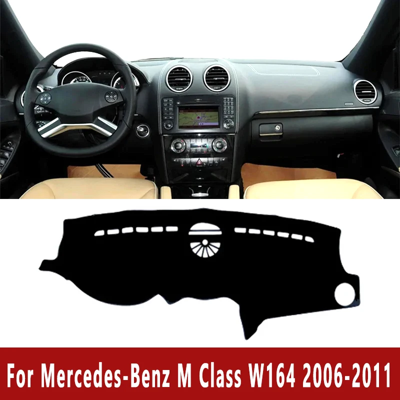 Car Dashboard Mat Dash Cover Pad Custom for For Mercedes-Benz M Class W164 2006-2011 2007 2008 Nonslip Cape Sunshade Accessories 
Car Dashboard Mat Dash Cover Pad Custom for For Mercedes-Benz M Class W164 2006-2011 2007 2008 Nonslip Cape Sunshade Accessories