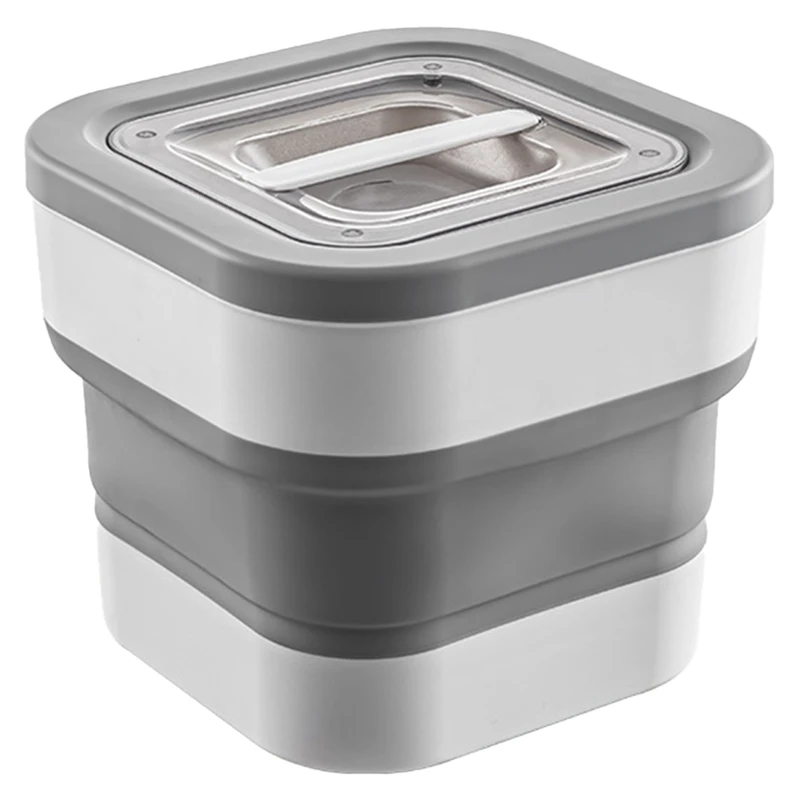 Folding Rice Bucket Rice Bucket Capacity Insect And Moisture Proof Sealed Storage Tank
Folding Rice Bucket Rice Bucket Capacity Insect And Moisture Proof Sealed Storage Tank