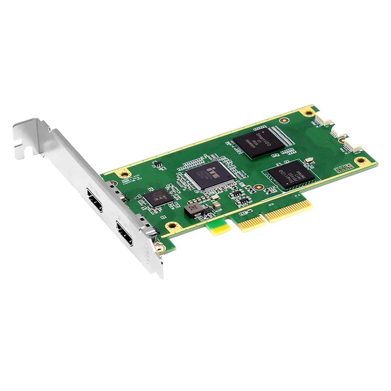 1-канальный вход PCIe 4K HDMI с петлей через 4K60p 4:4 10 бит OBS Vmix потоковая карта захвата
1-канальный вход PCIe 4K HDMI с петлей через 4K60p 4:4 10 бит OBS Vmix потоковая карта захвата