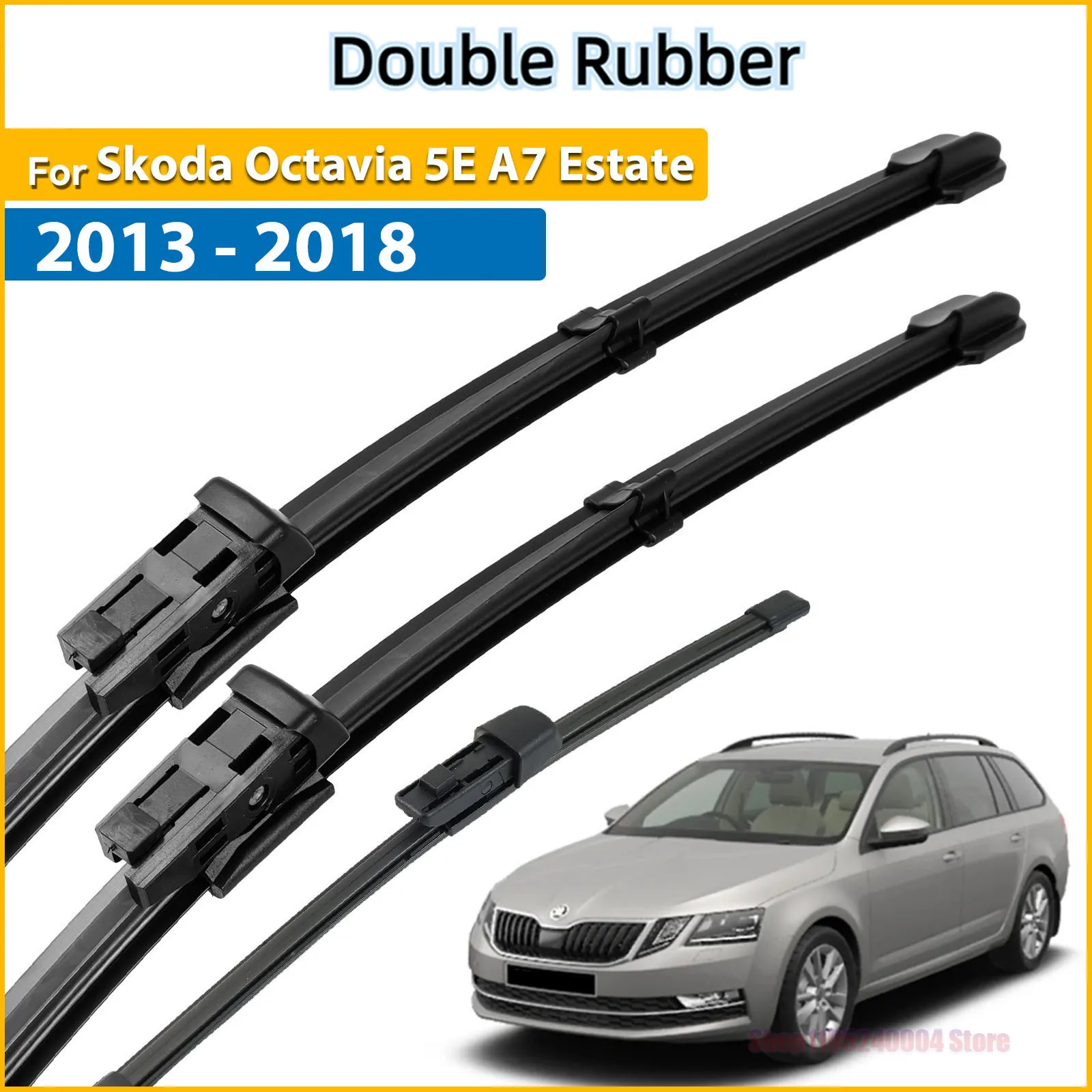 Front & Rear Wiper Blades Set For Skoda Octavia 5E A7 Estate 2013 - 2018 Windscreen Windshield Window 24"19"14"
Front & Rear Wiper Blades Set For Skoda Octavia 5E A7 Estate 2013 - 2018 Windscreen Windshield Window 24"19"14"