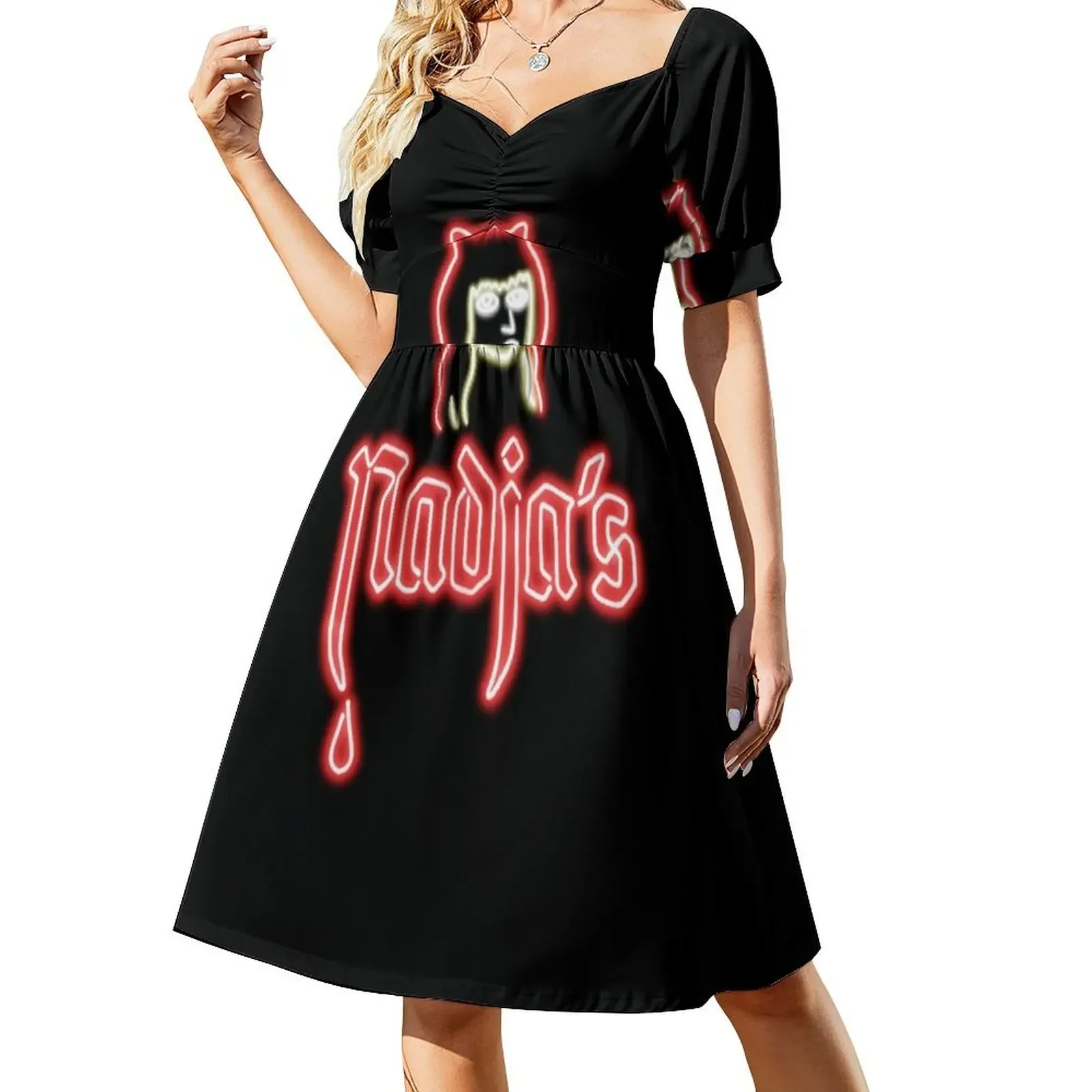 Nadja’s Nightclub (lit version) Short-Sleeved Dress women's summer jumpsuit dresses for prom women's evening dresses
Nadja’s Nightclub (lit version) Short-Sleeved Dress women's summer jumpsuit dresses for prom women's evening dresses
