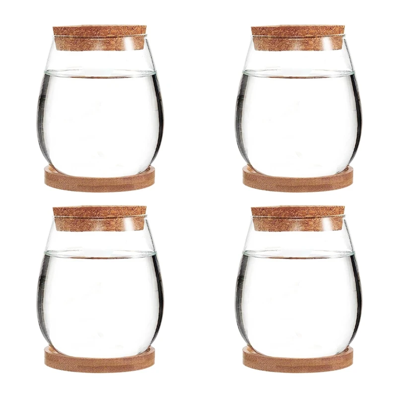 4 Piece Mini Transparent Terrarium Glass Soilless Green Plant Vase Glass Garden Living Room Home Tabletop Decoration
4 Piece Mini Transparent Terrarium Glass Soilless Green Plant Vase Glass Garden Living Room Home Tabletop Decoration