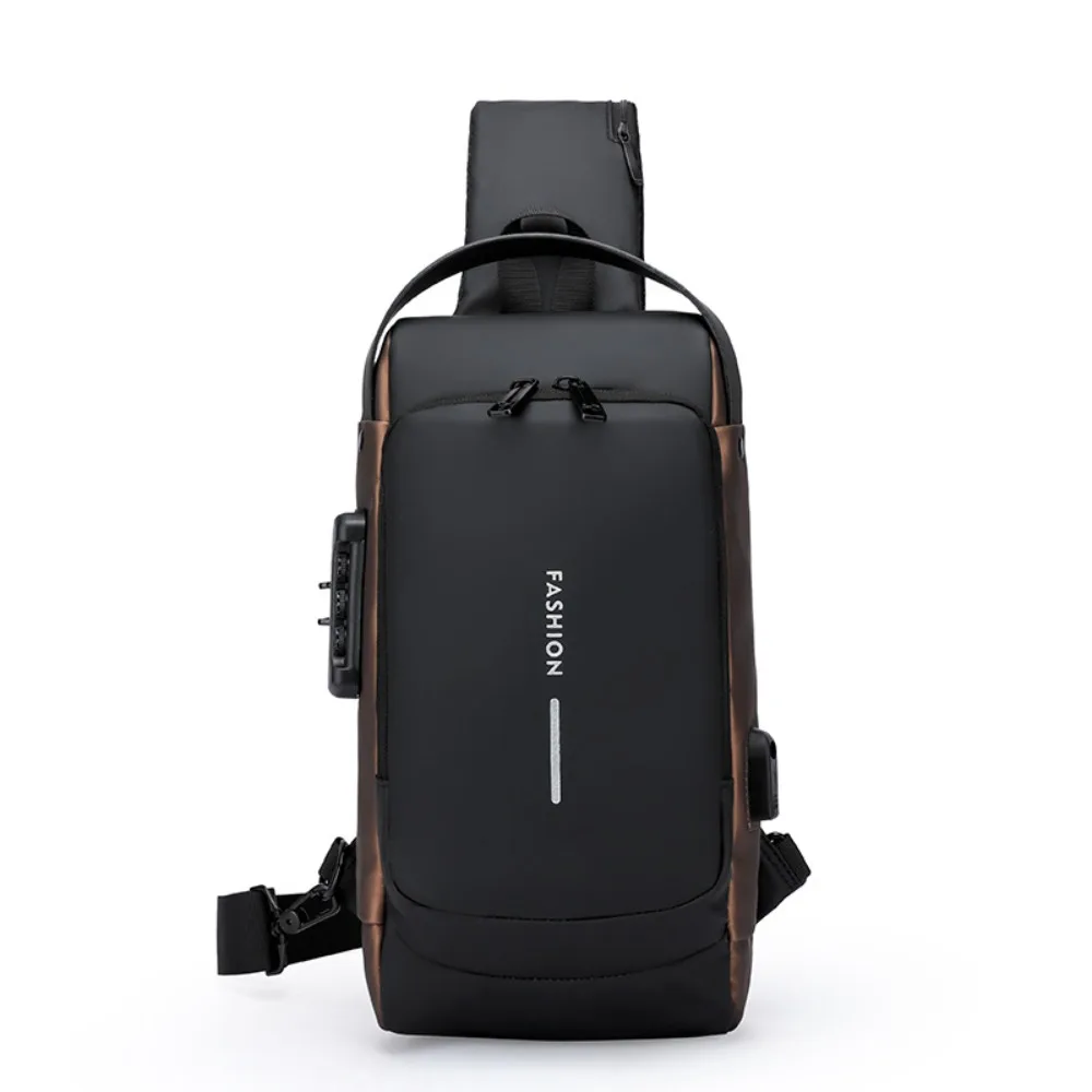 Anti-theft Men's Chest Bag Water Proof Large Capacity Male Multifuctional Shoulder Bag Multi-pocket USB Charging Port
Anti-theft Men's Chest Bag Water Proof Large Capacity Male Multifuctional Shoulder Bag Multi-pocket USB Charging Port