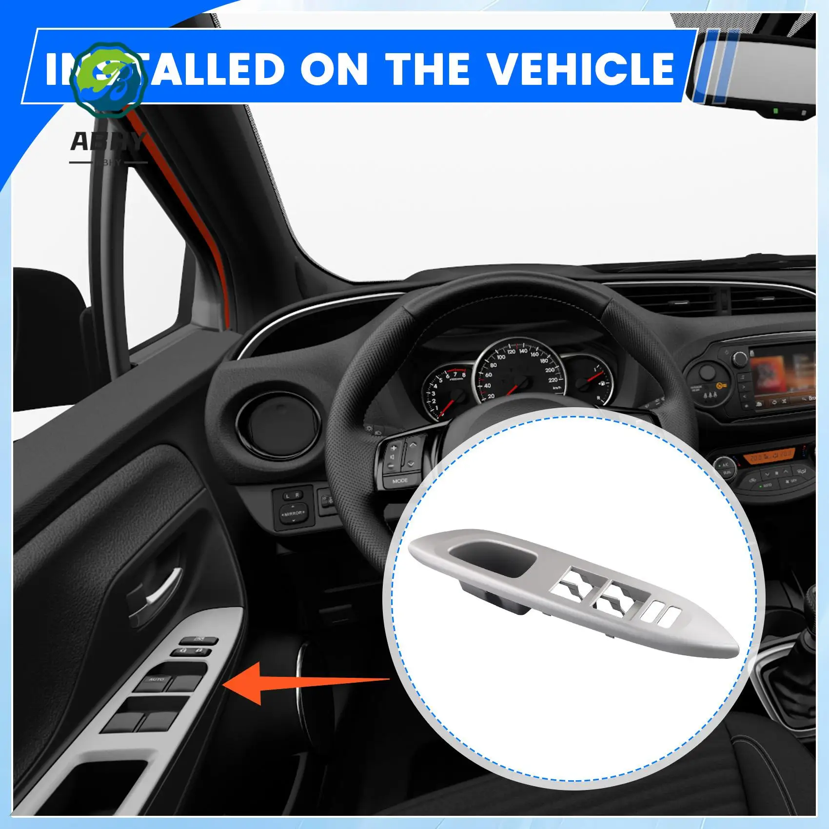 ABHY-Left Front Main Window Glass Lift Switch Trim Cover 74232-52330-B0 For Toyota Yaris 2006-16 LHD Door Window Switch Panel
ABHY-Left Front Main Window Glass Lift Switch Trim Cover 74232-52330-B0 For Toyota Yaris 2006-16 LHD Door Window Switch Panel