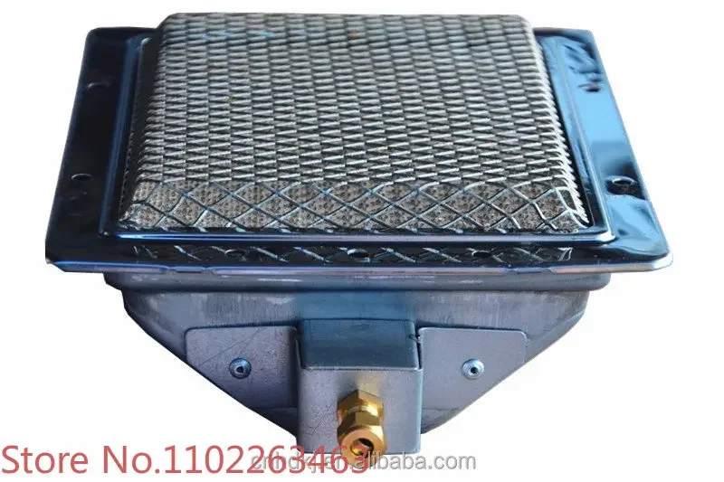 German standard universal smokeless infrared gas burner for bbq roasting suckling pig grill
German standard universal smokeless infrared gas burner for bbq roasting suckling pig grill