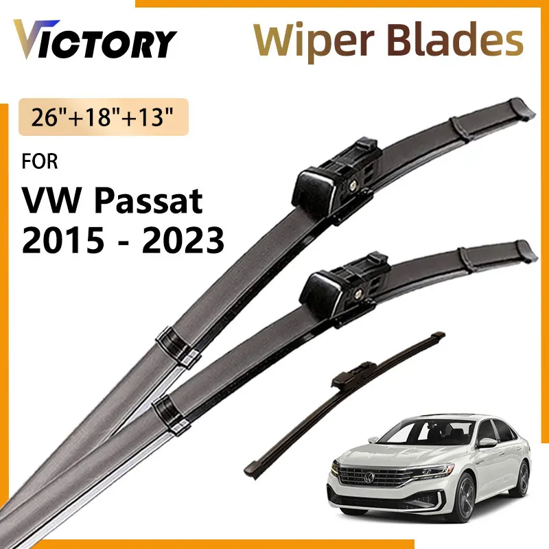 Front Rear Wiper Blades For Volkswagen VW Passat B8 2015 - 2023 2022 2021 2020 2019 2018 2017 2016 Windshield Windscreen Brushes
Front Rear Wiper Blades For Volkswagen VW Passat B8 2015 - 2023 2022 2021 2020 2019 2018 2017 2016 Windshield Windscreen Brushes