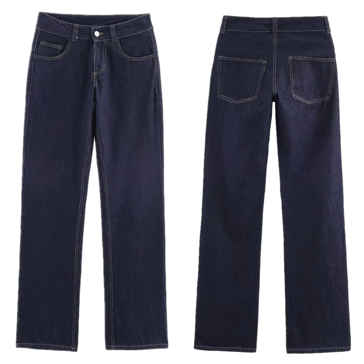 Maxdutti женские джинсы женские джинсовые брюки 2026 минималистичная женская одежда темно-синие прямые джинсы с высокой талией женские
Maxdutti женские джинсы женские джинсовые брюки 2026 минималистичная женская одежда темно-синие прямые джинсы с высокой талией женские