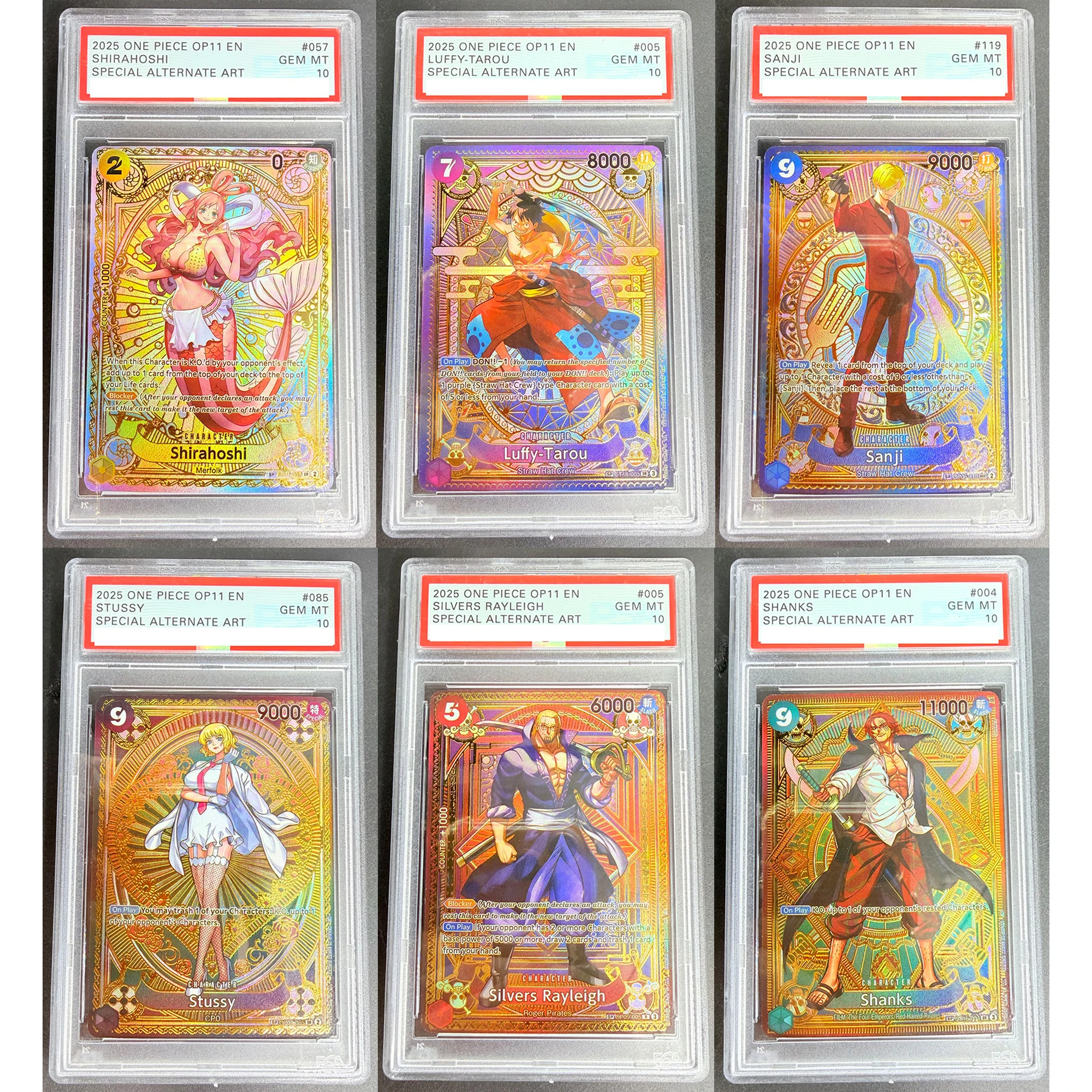 Diy Opcg Luffy Sanji Shanks One Piece Rating Card English Version Shirahoshi Rayleigh Copy Version Anime Collection Cards Toy
Diy Opcg Luffy Sanji Shanks One Piece Rating Card English Version Shirahoshi Rayleigh Copy Version Anime Collection Cards Toy