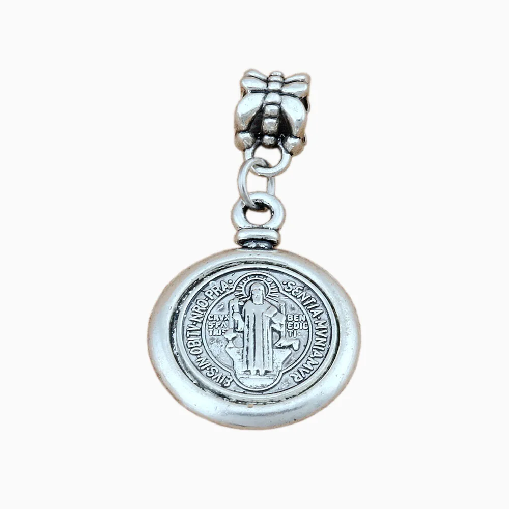 6Pcs Alloy Saint San Benedetto Medal Cross Charm Pendants For Jewelry Making Bracelet Necklace DIY Accessories
6Pcs Alloy Saint San Benedetto Medal Cross Charm Pendants For Jewelry Making Bracelet Necklace DIY Accessories