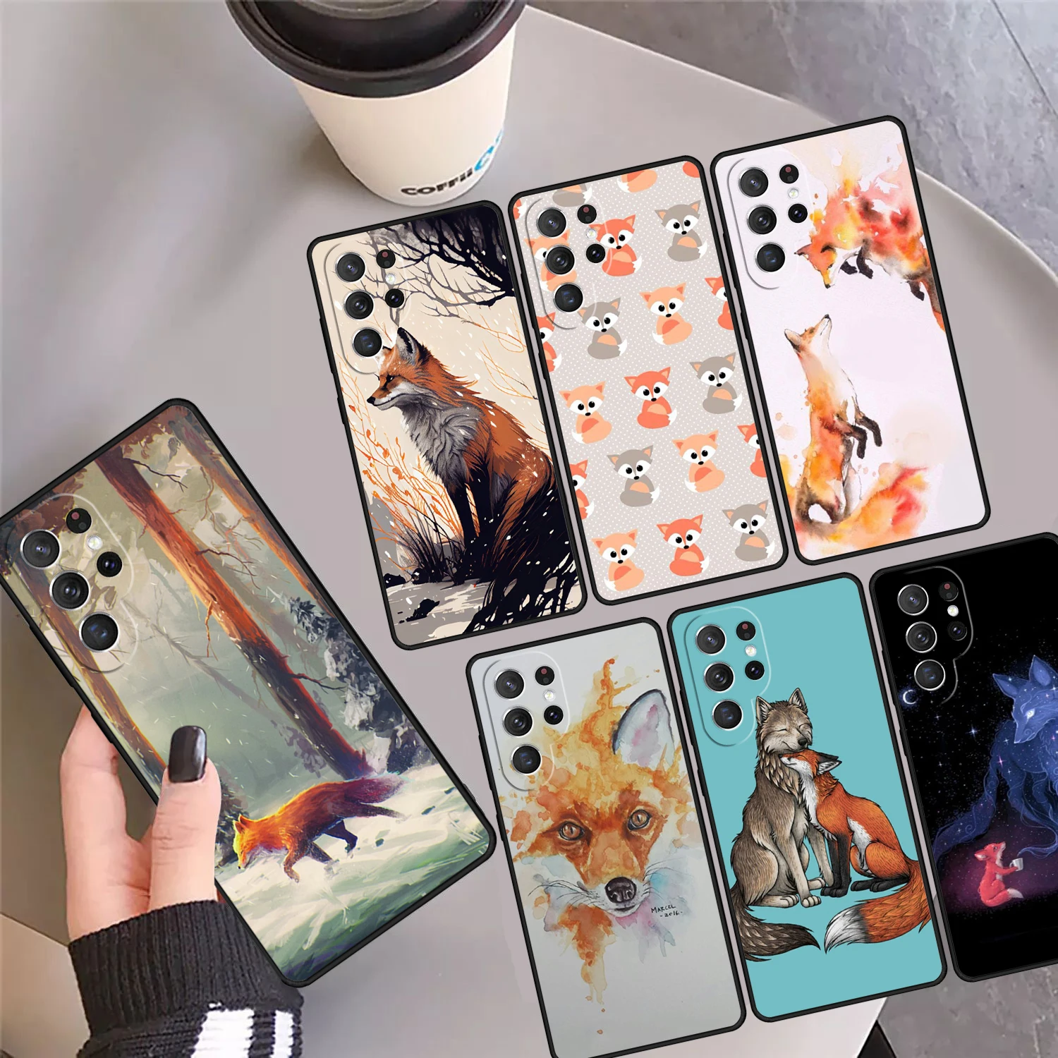 Cute Animal Fox Phone Case Cover Coque For Samsung Galaxy S24 S25 Ultra 23 S22 Plus S21 FE S20 Note 10 Pro Note 20 Ultra
Cute Animal Fox Phone Case Cover Coque For Samsung Galaxy S24 S25 Ultra 23 S22 Plus S21 FE S20 Note 10 Pro Note 20 Ultra