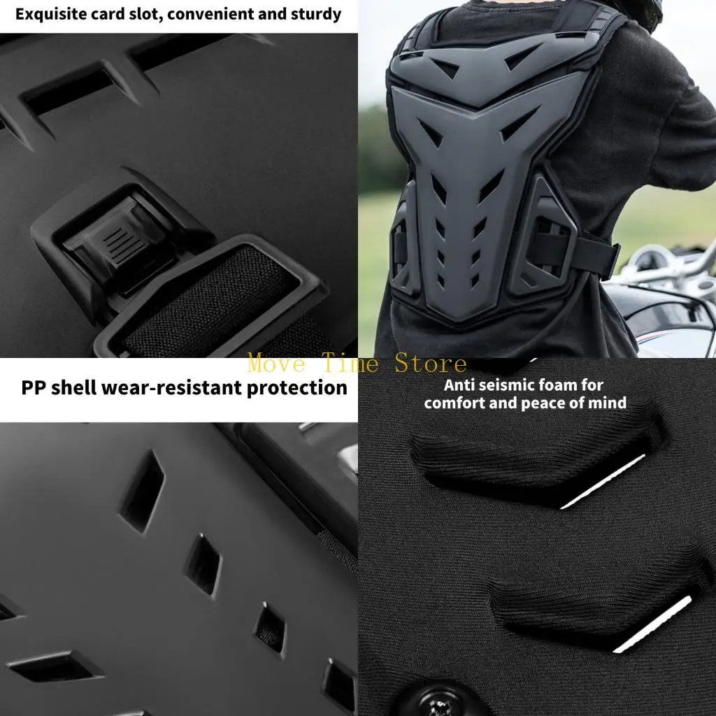 92ME Motorcycle Safety Chest Vest With Adjustable Fasteners And Shock Absorption
92ME Motorcycle Safety Chest Vest With Adjustable Fasteners And Shock Absorption
