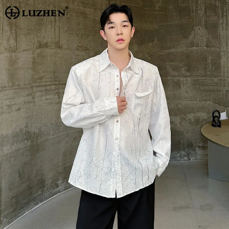 LUZHEN с принтом, новая модная индивидуальная рубашка с длинными рукавами, 2025 г., оригинальная модная элегантная корейская уличная мужская одежда LZ8942
LUZHEN с принтом, новая модная индивидуальная рубашка с длинными рукавами, 2025 г., оригинальная модная элегантная корейская уличная мужская одежда LZ8942