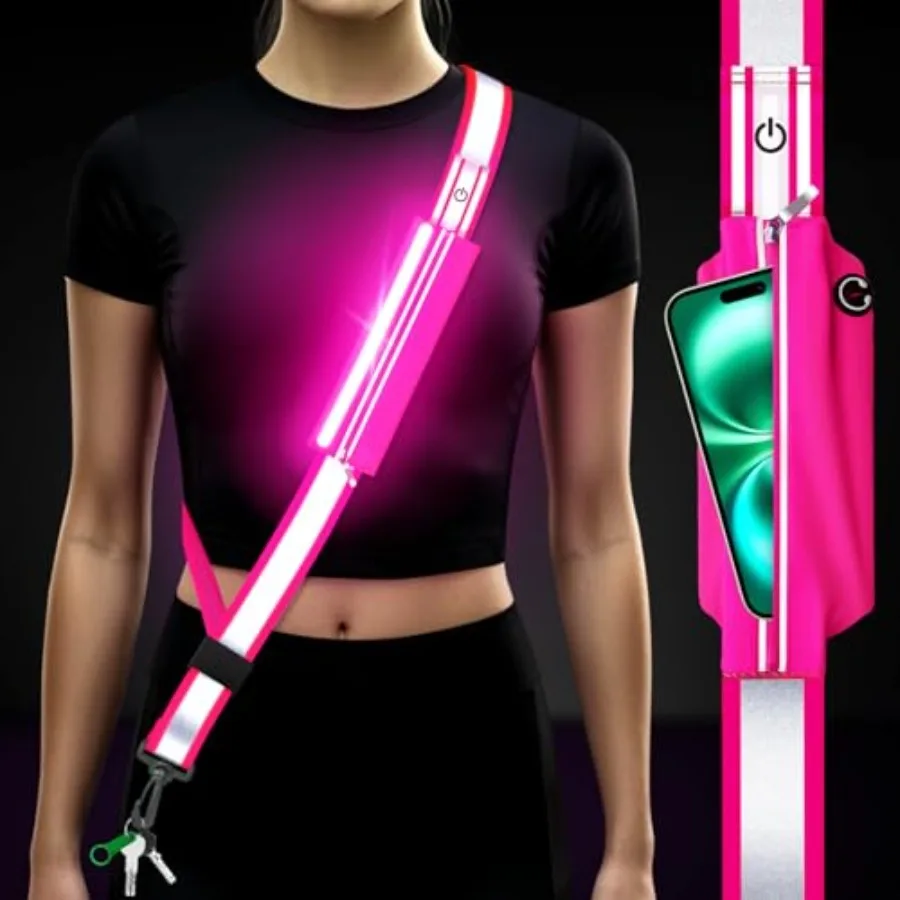 LED Reflective Sash Gear for Walking at Night, Reflective Belt Safety Lights, Lights for Night Dog Walking, High Visibility Typ
LED Reflective Sash Gear for Walking at Night, Reflective Belt Safety Lights, Lights for Night Dog Walking, High Visibility Typ