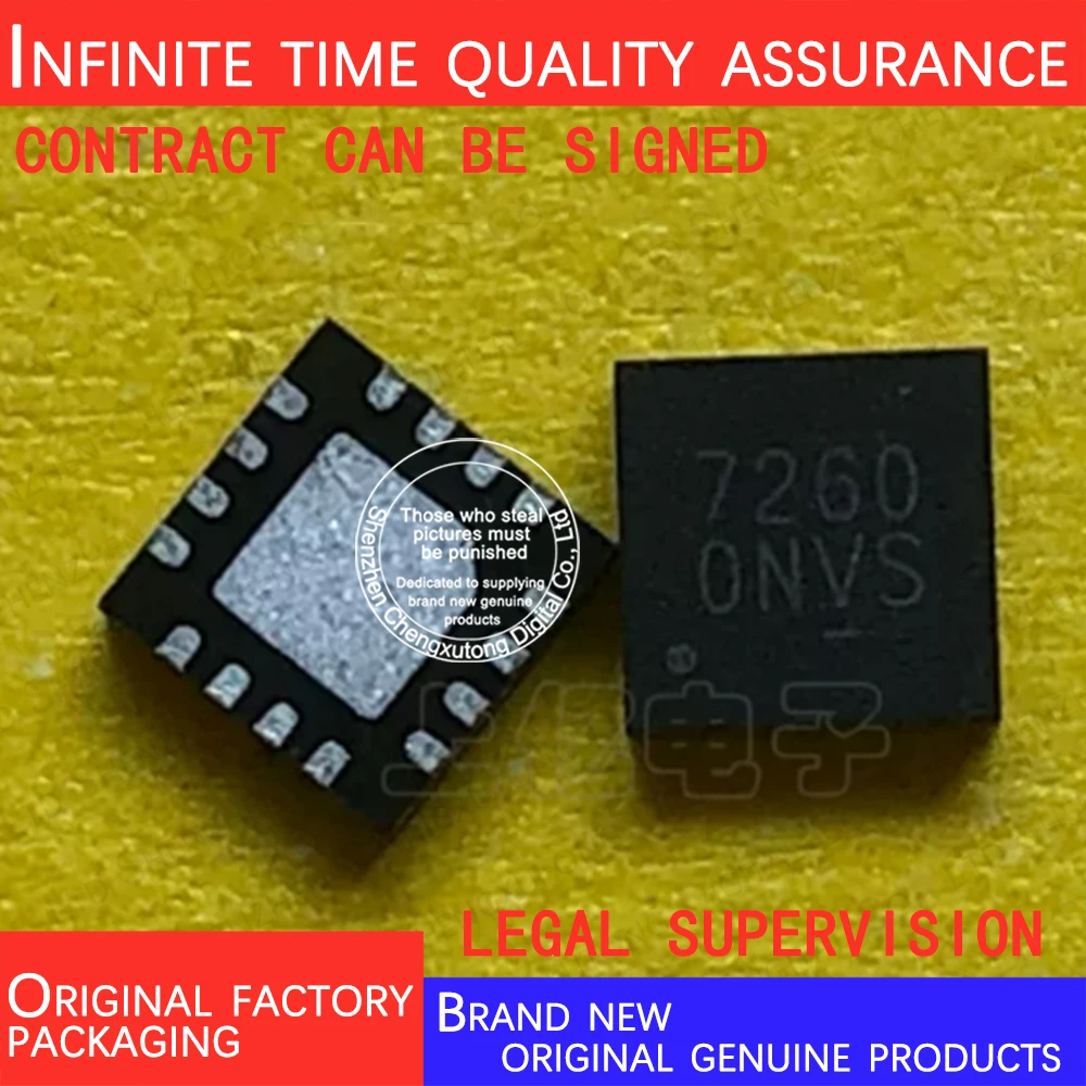 5pcs/lot GS7260TQ-R 7260 QFN 100% genuine stock in brand new original packaging
5pcs/lot GS7260TQ-R 7260 QFN 100% genuine stock in brand new original packaging