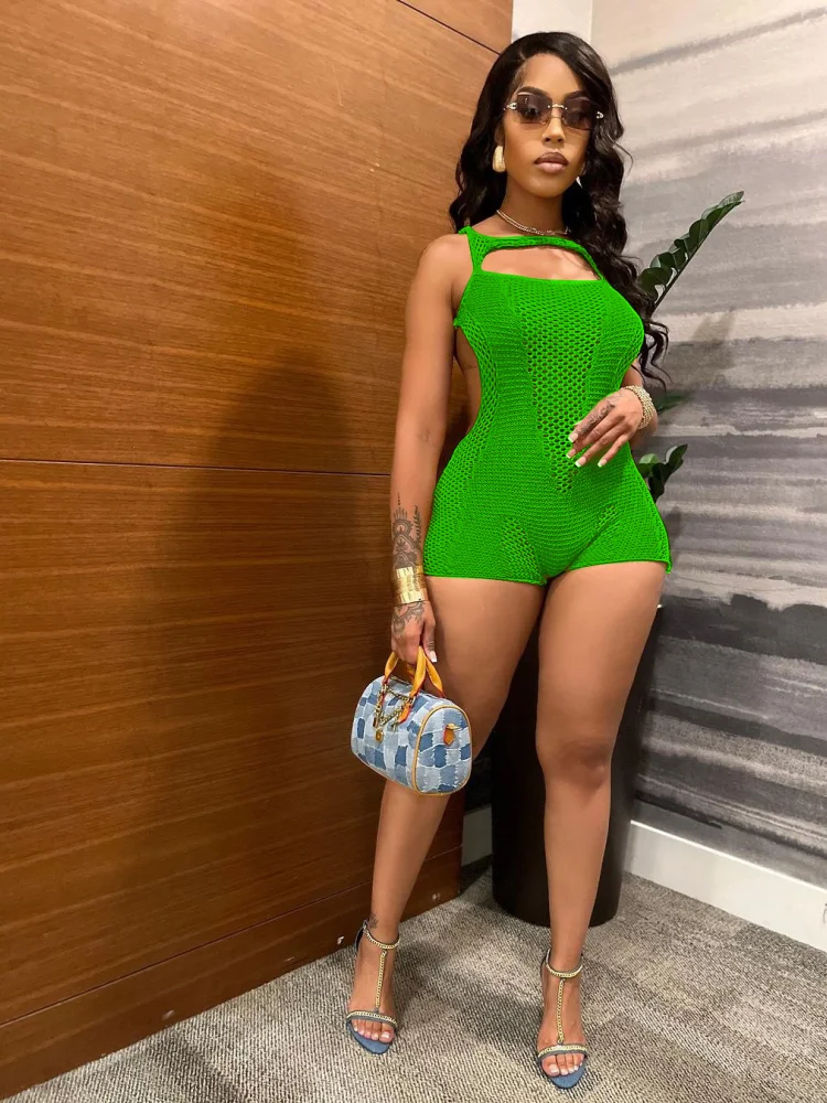 Sister Star Women's Fashion Casual Solid Color Sleeveless Knit Breathable High Waist Thin Design Sweet Fresh Jumpsuit
Sister Star Women's Fashion Casual Solid Color Sleeveless Knit Breathable High Waist Thin Design Sweet Fresh Jumpsuit