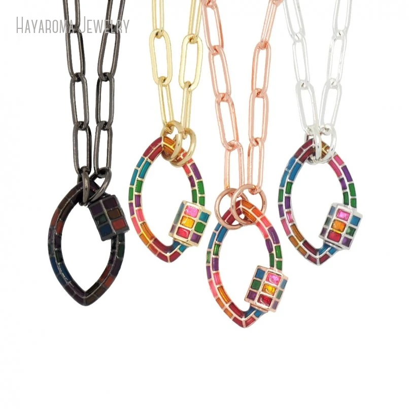 2Pcs Findings & Components Enamel Jewelry Metal Geometric Marquise Shape Wholesale Copper Colors Necklace NM30620
2Pcs Findings & Components Enamel Jewelry Metal Geometric Marquise Shape Wholesale Copper Colors Necklace NM30620