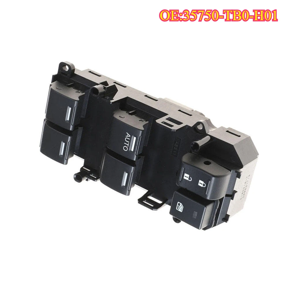 High quality New For 35750-TB0-H01 Master Power Window Switch For Honda Accord Driver Side WindowSwitch Panel Replacement
High quality New For 35750-TB0-H01 Master Power Window Switch For Honda Accord Driver Side WindowSwitch Panel Replacement