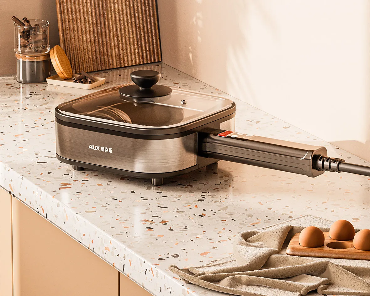 Non-Stick Breakfast Pan Electric Frying Pan Household Pancake Maker Plug-in Barbecue Baking Pan
Non-Stick Breakfast Pan Electric Frying Pan Household Pancake Maker Plug-in Barbecue Baking Pan