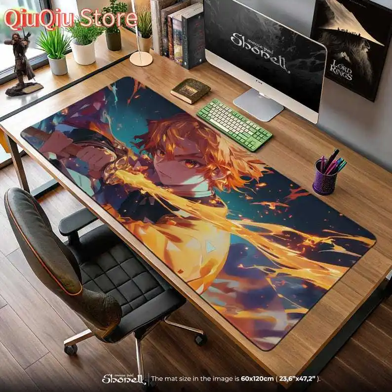 Zenitsu Thunder Mouse Pad - Demon Slayer Lightning Sword Desk Mat, Anime Combat Gaming Mat, Kimetsu Otaku Gift Decor
Zenitsu Thunder Mouse Pad - Demon Slayer Lightning Sword Desk Mat, Anime Combat Gaming Mat, Kimetsu Otaku Gift Decor